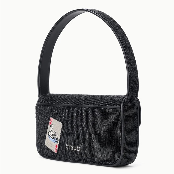 STAUD BEADED TOMMY BAG HOUSE OF CARDS - Picture 7 of 13